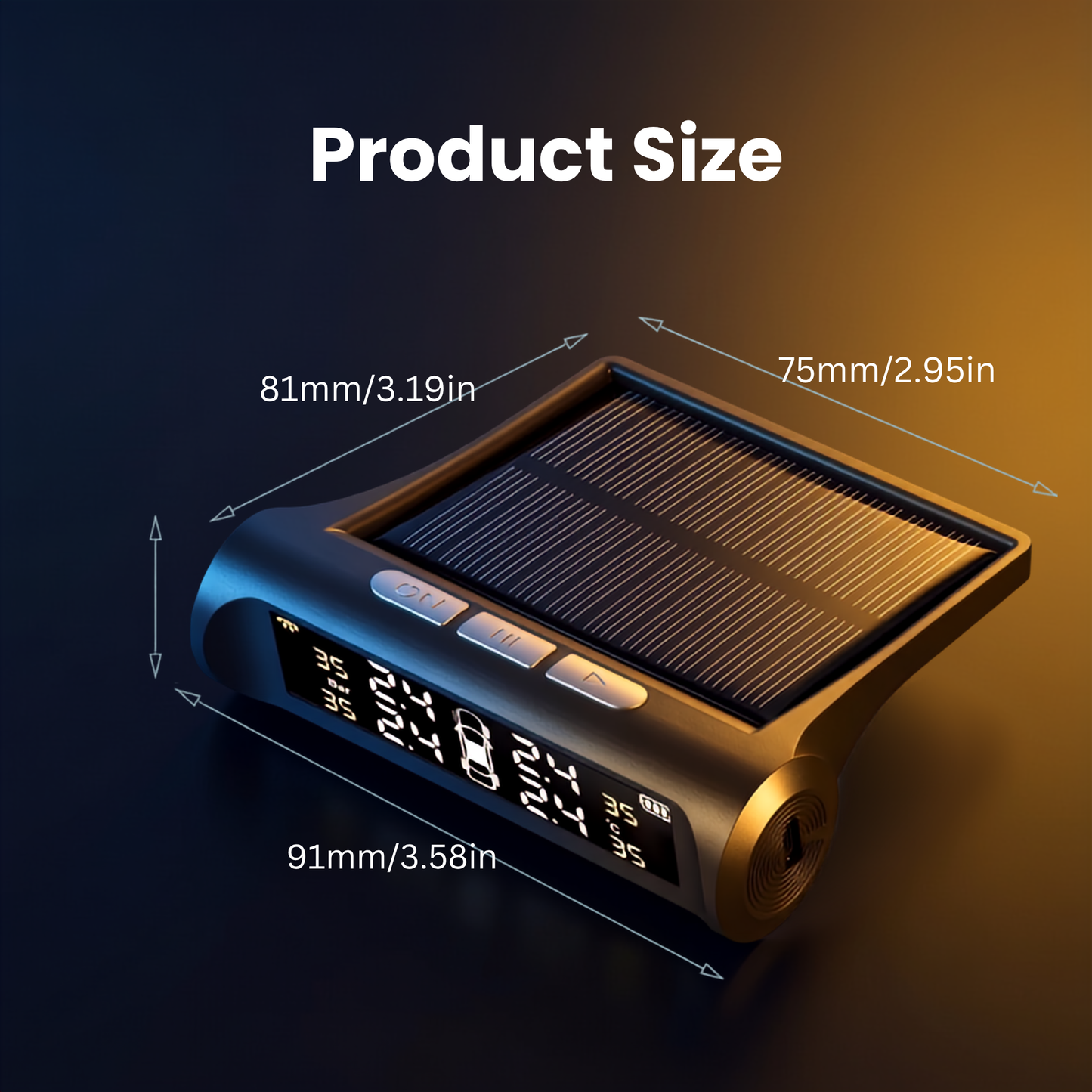 Solar TPMS Kit 4 Sensors