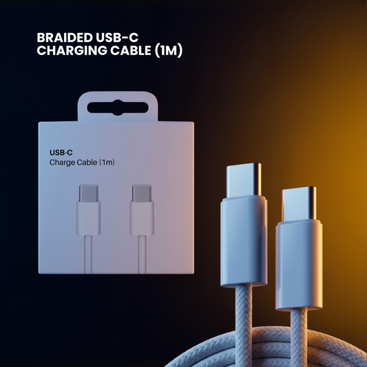 Braided USB-C Charging Cable 1m for iPhone and iPad
