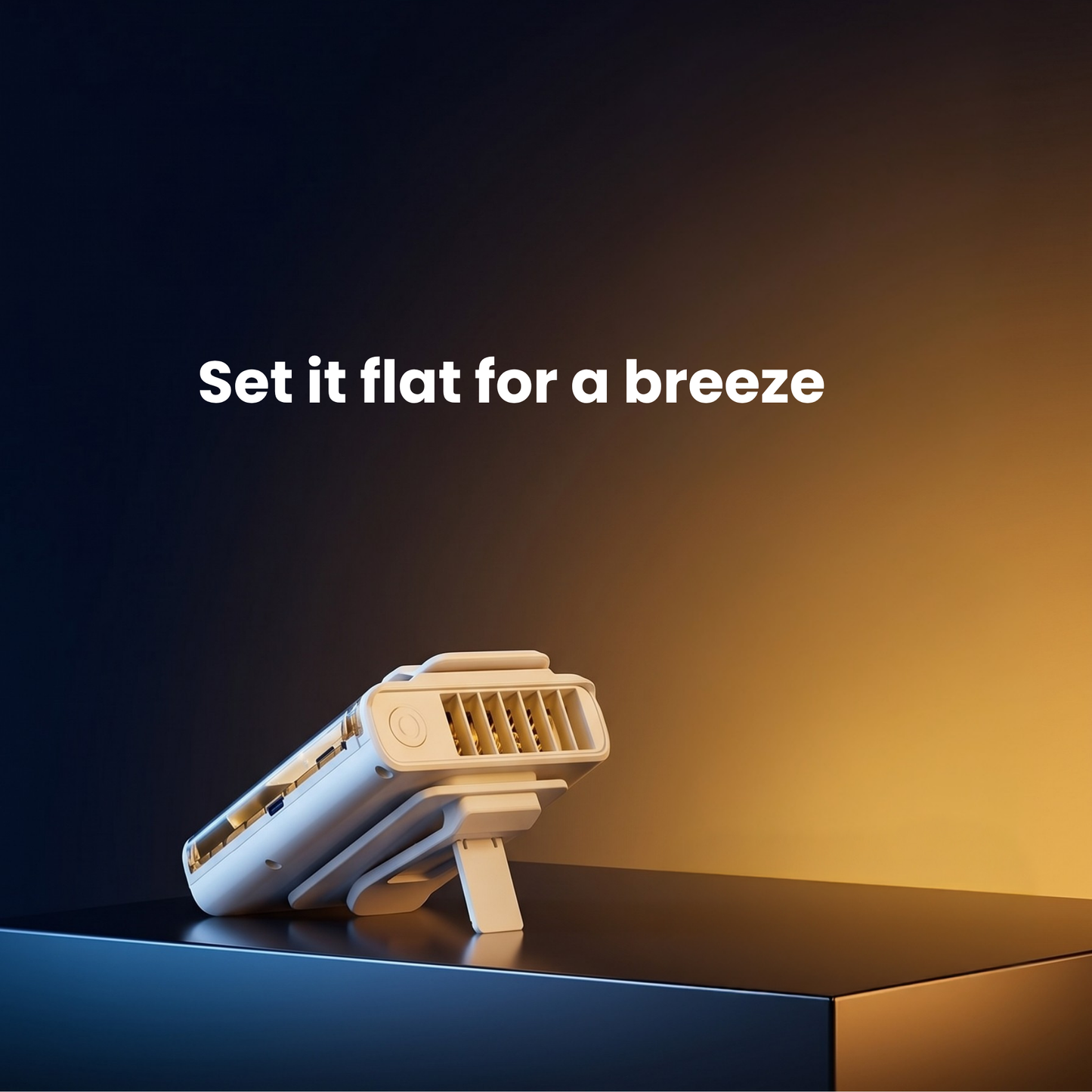 Kinscoter Portable Waist Hanging Fan 4000mAh