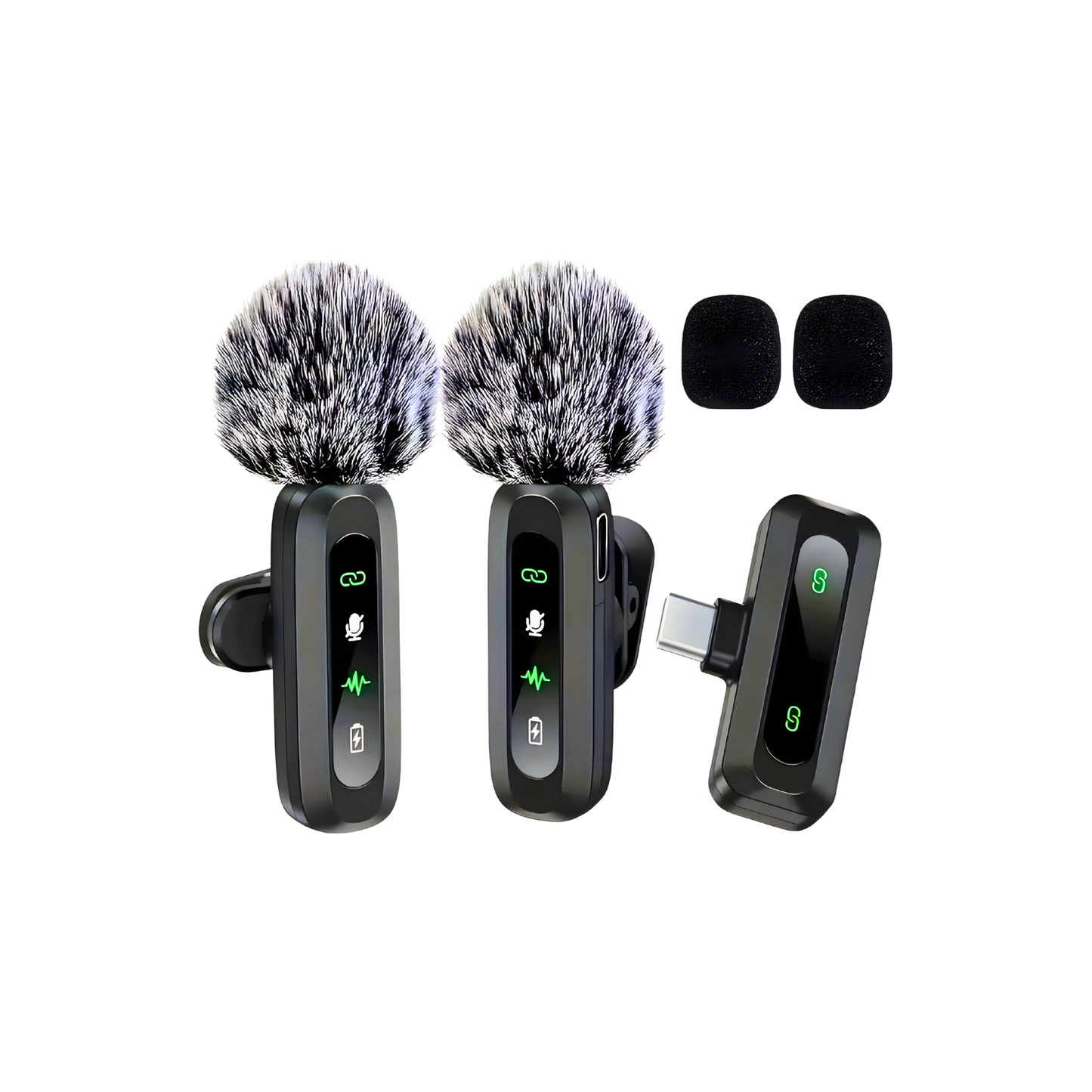 HITOZON Professional Wireless Lavalier Microphone