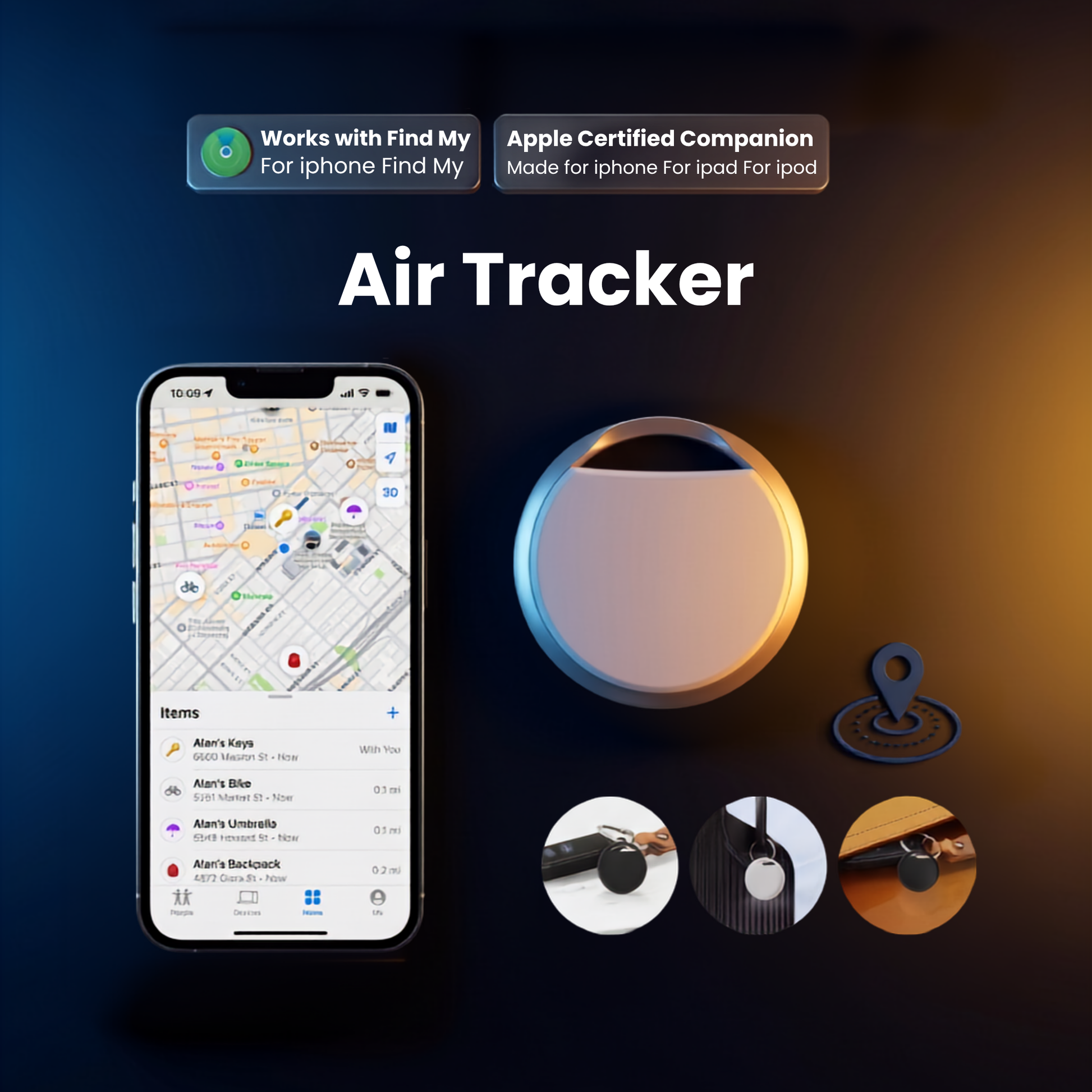 Smart Item Tracker with Apple Find My