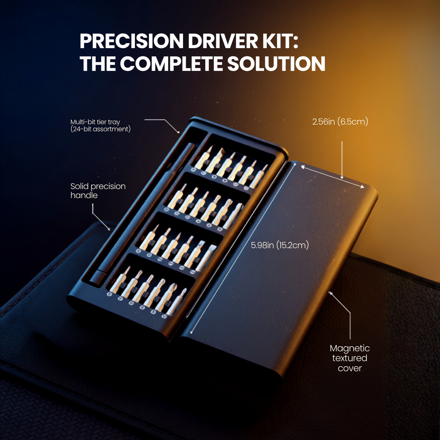 25-In-1 Precision Screwdriver Set