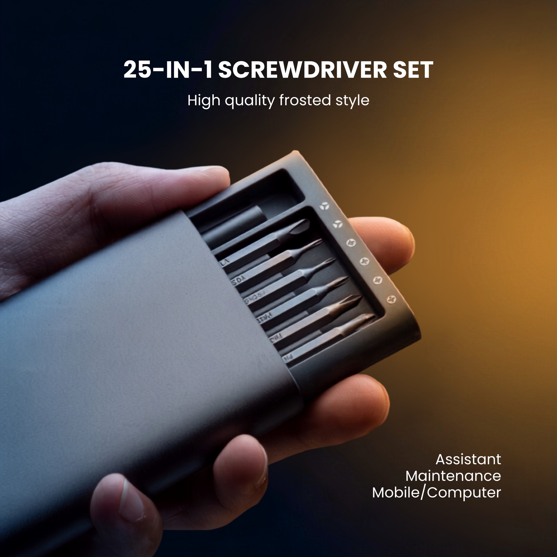 25-In-1 Precision Screwdriver Set