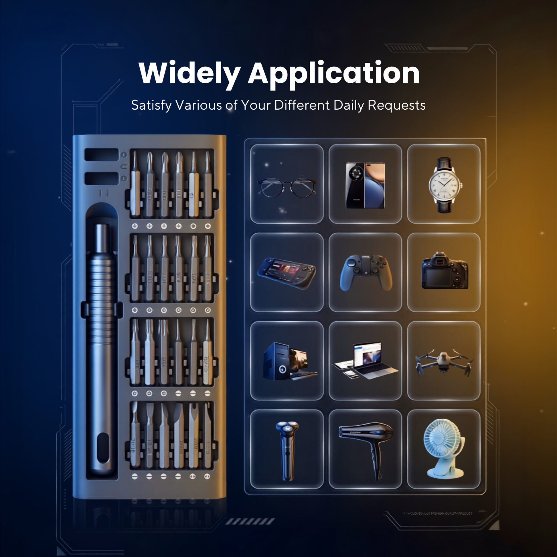25-In-1 Precision Screwdriver Set