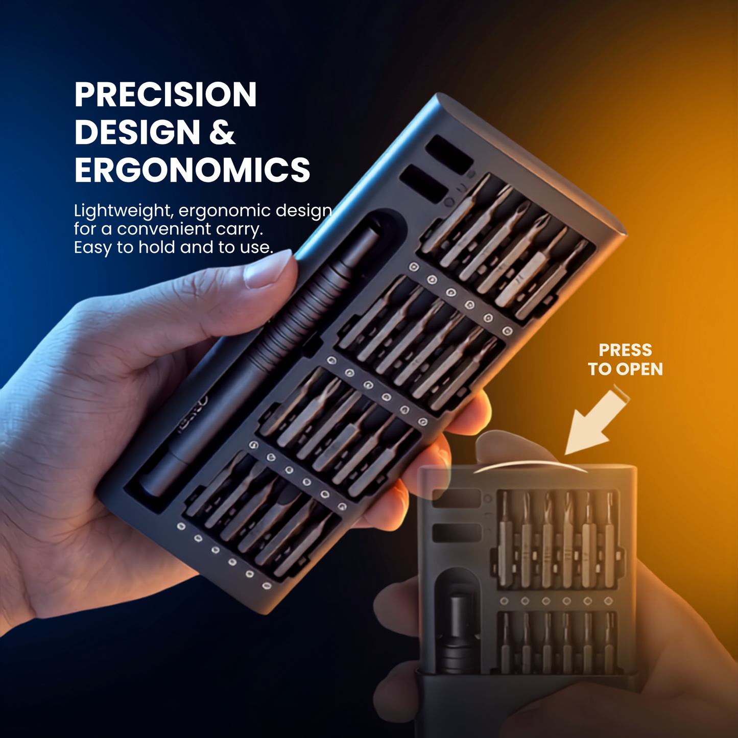 25-In-1 Precision Screwdriver Set