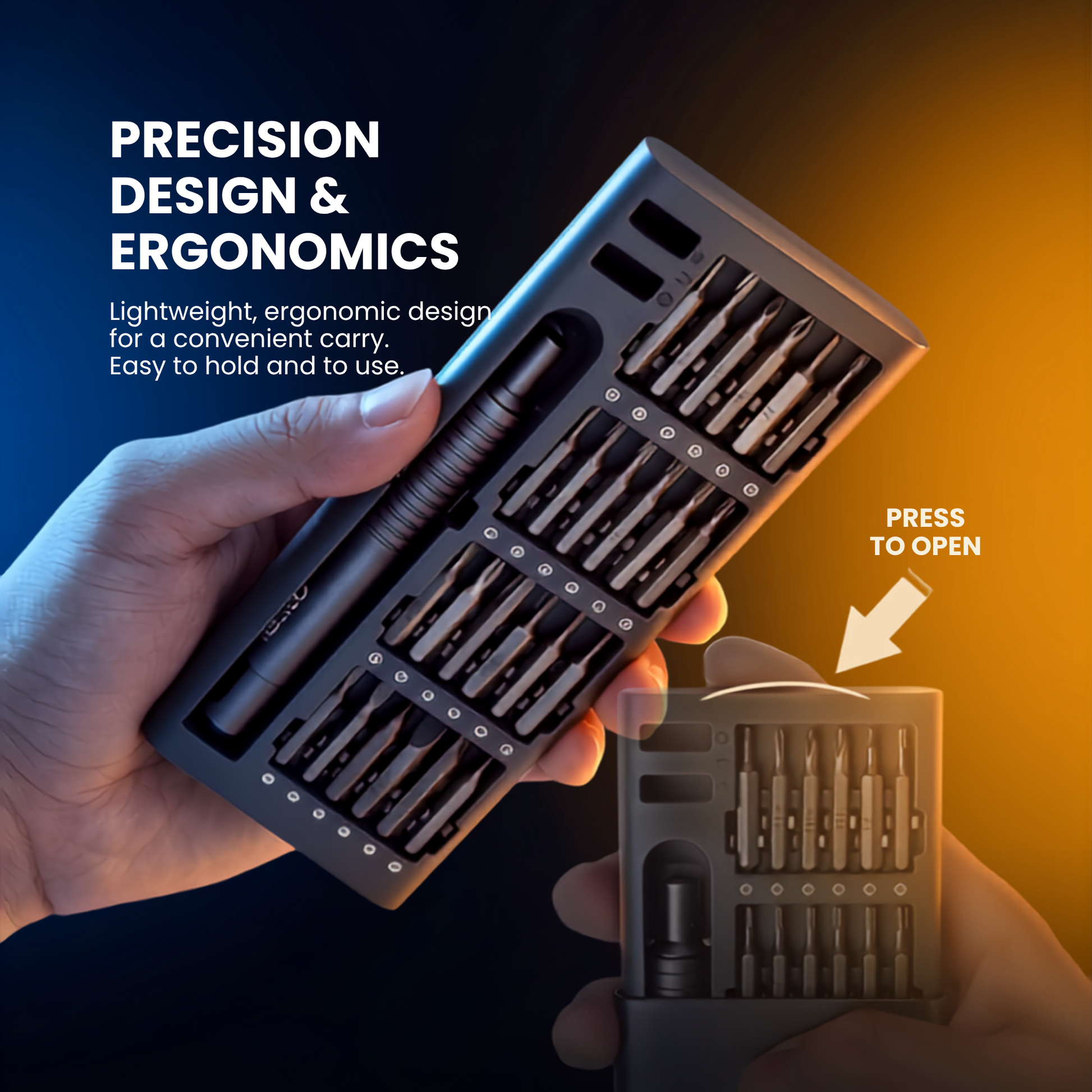 25-In-1 Precision Screwdriver Set