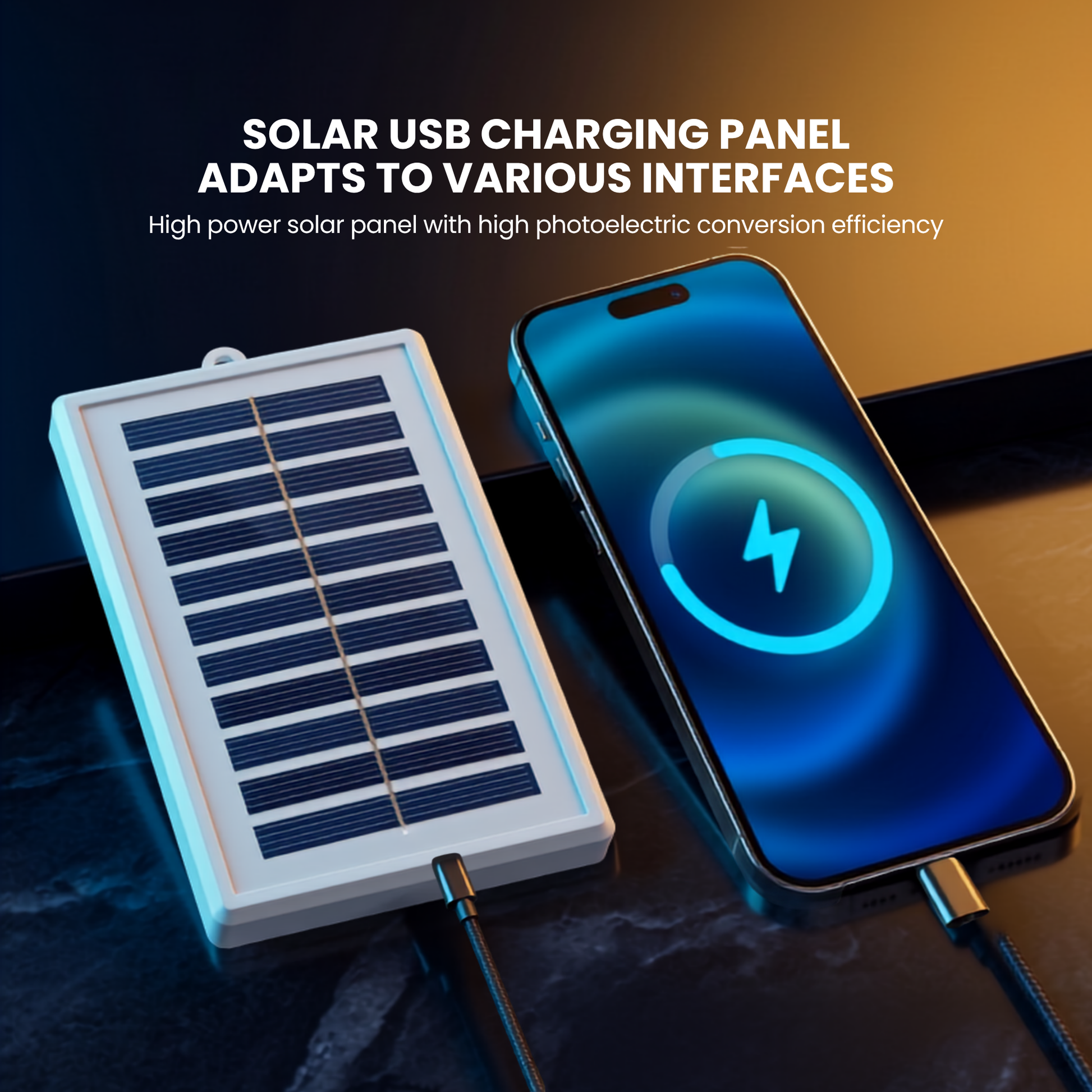Motorcycle Solar Power Charger