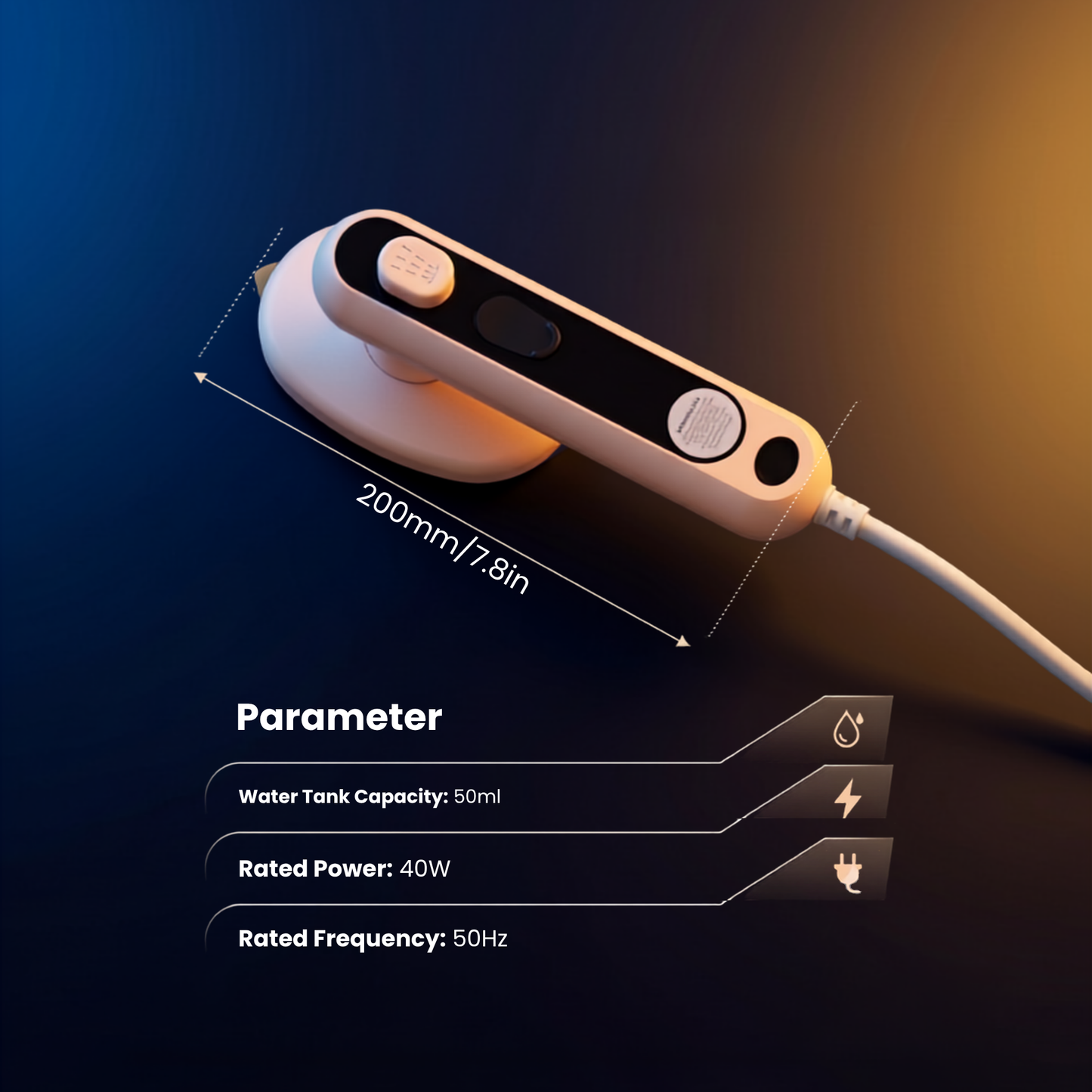 Teckwe Mini Portable Iron
