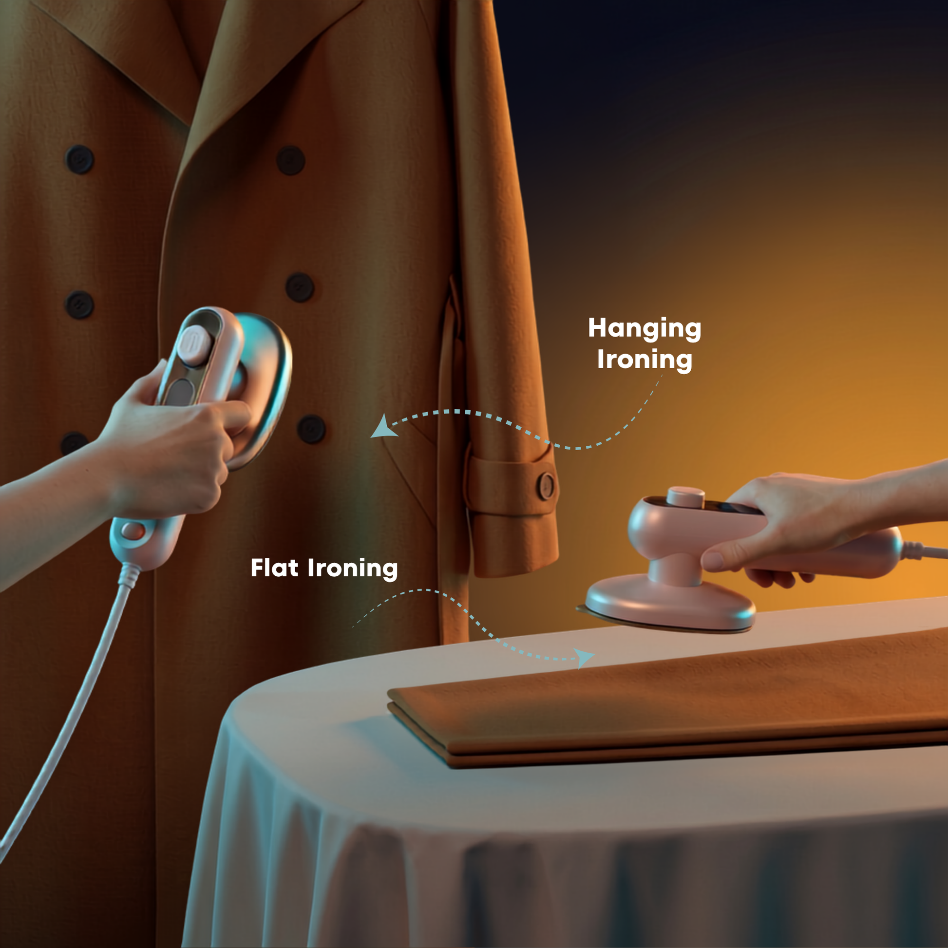 Teckwe Mini Portable Iron