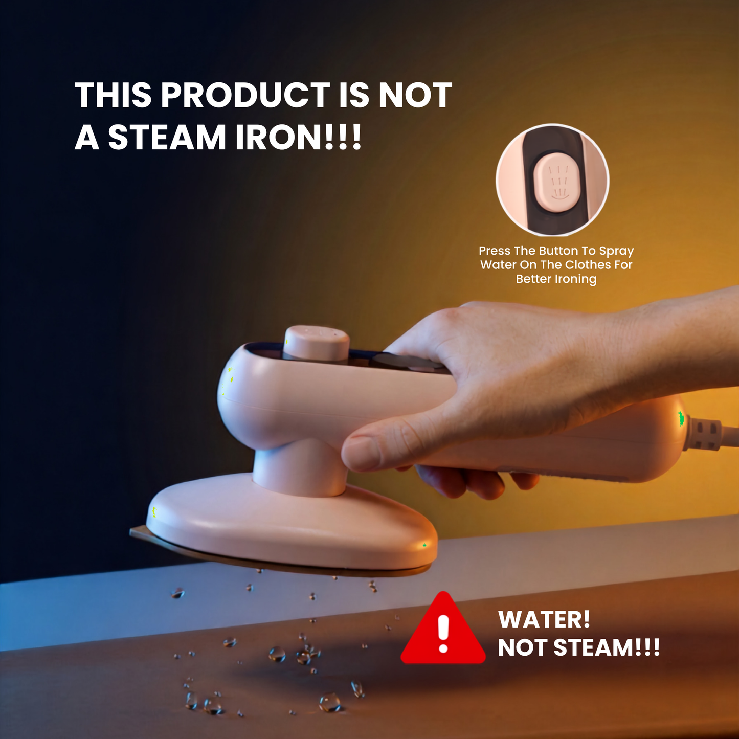 Teckwe Mini Portable Iron