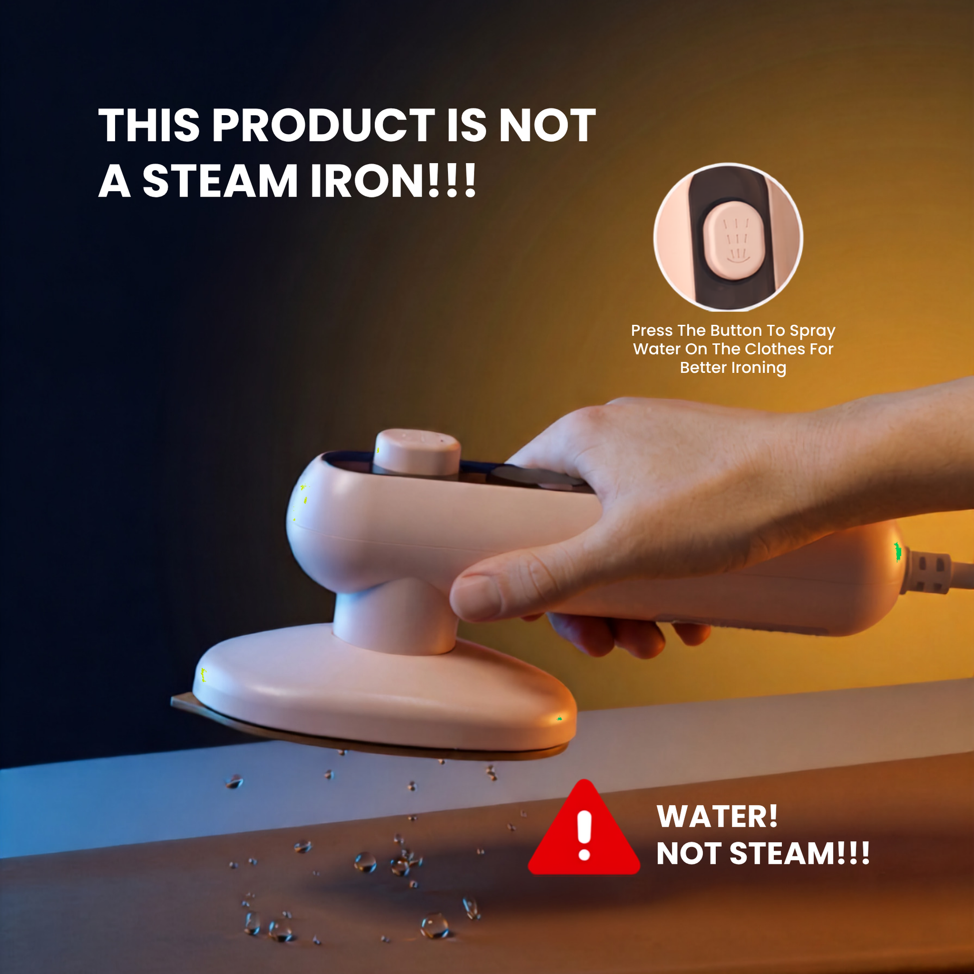 Teckwe Mini Portable Iron