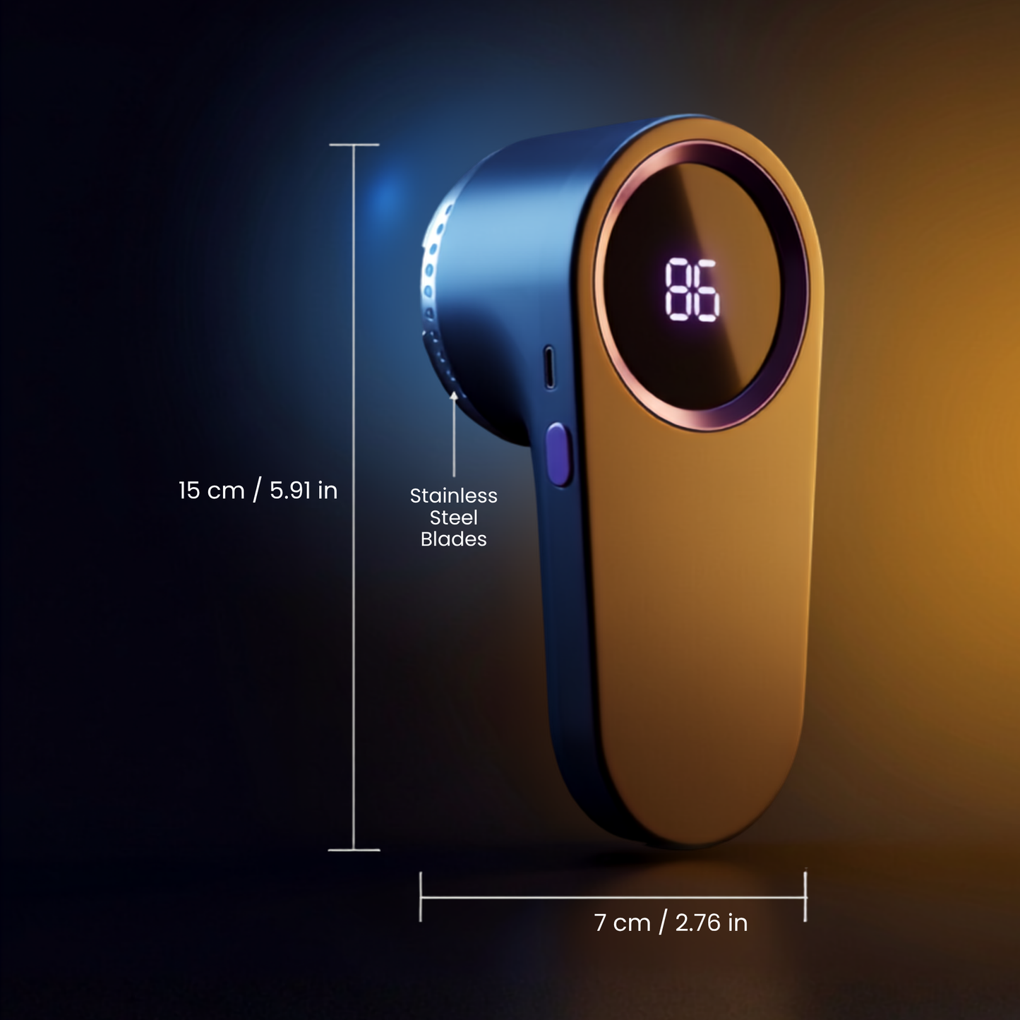 Wireless Lint Remover and Fabric Shaver