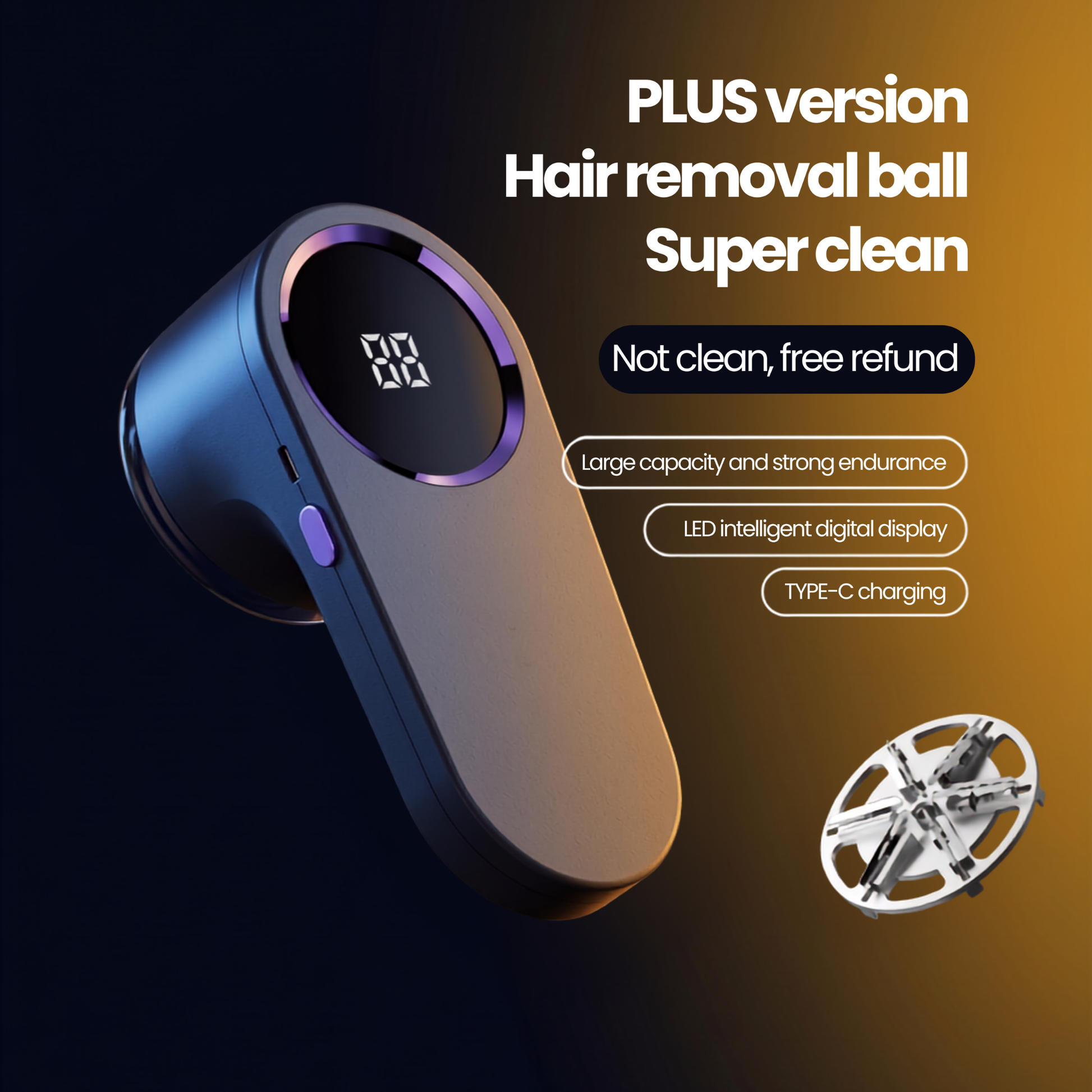 Wireless Lint Remover and Fabric Shaver