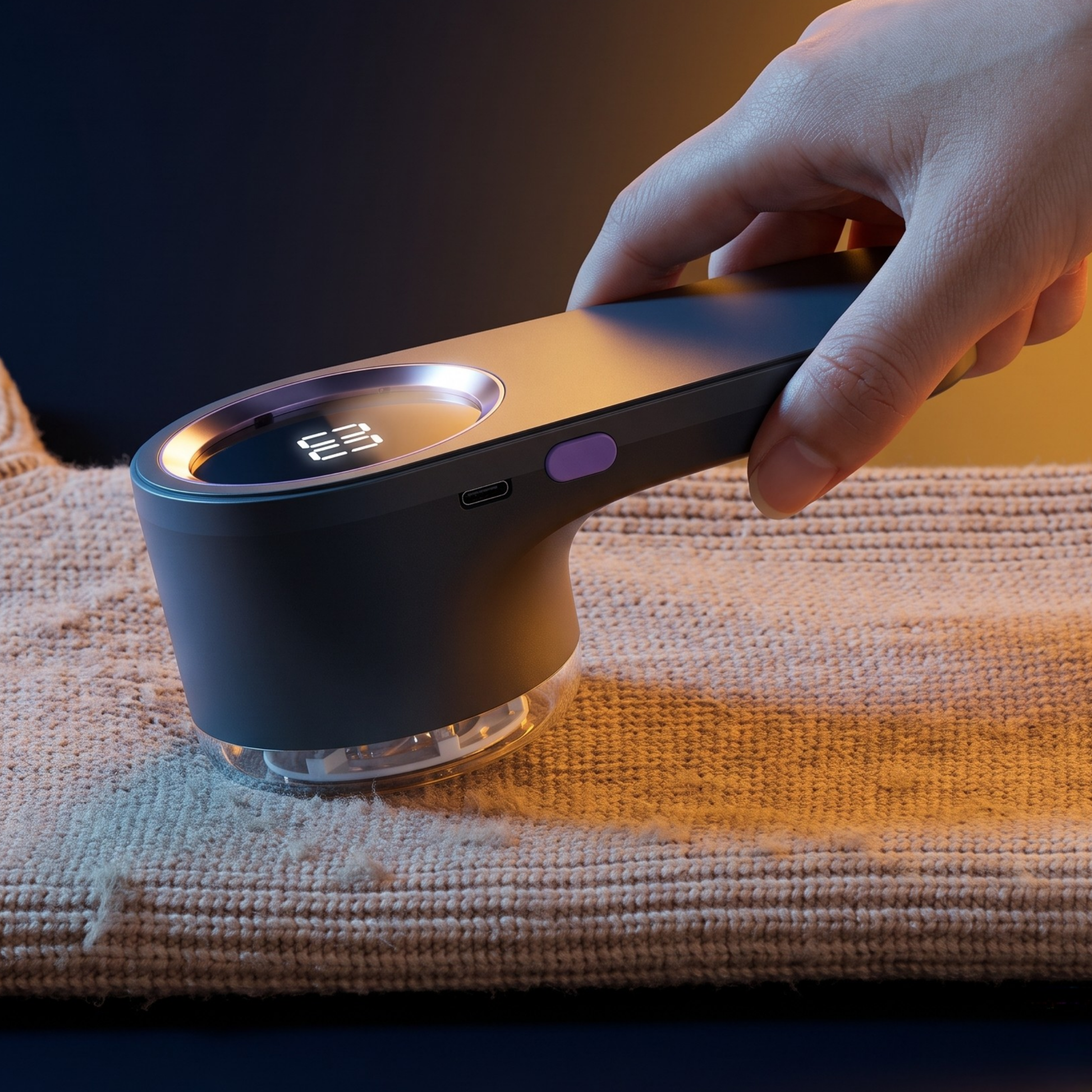 Wireless Lint Remover and Fabric Shaver
